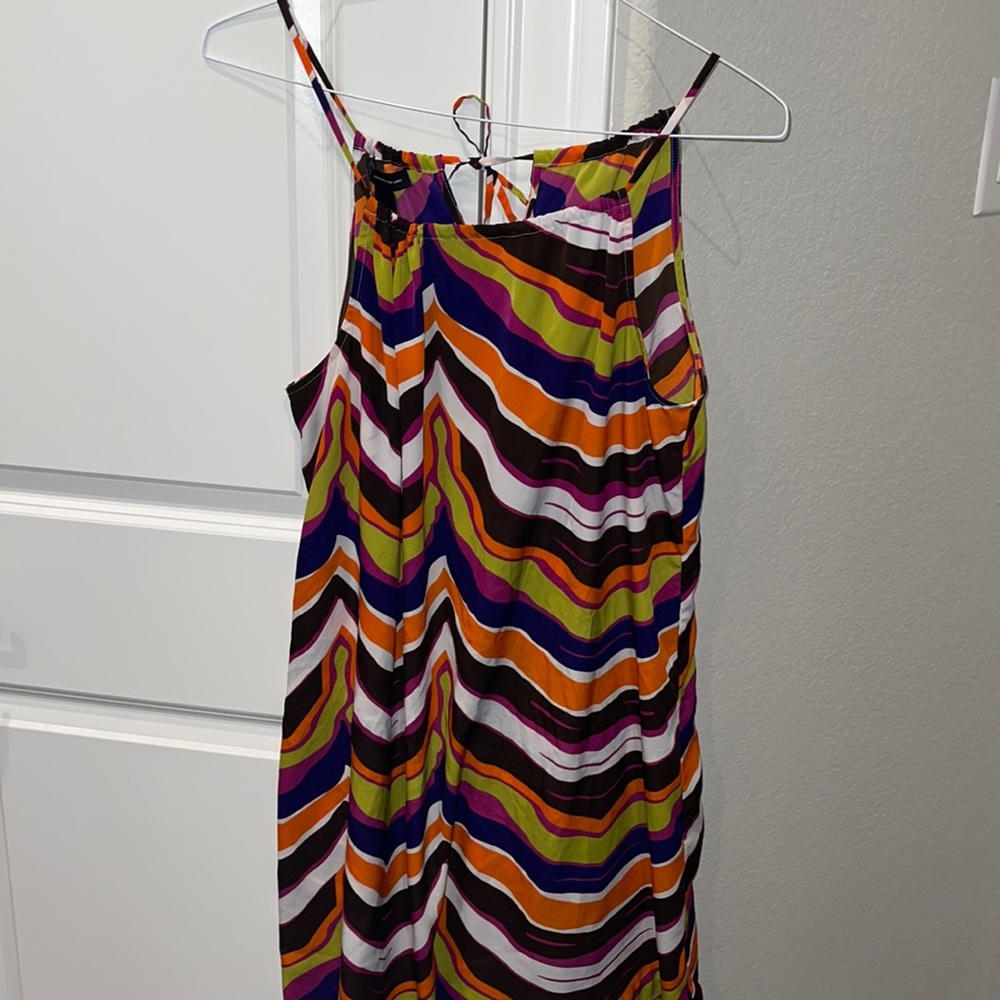 INC Ladies Colorful Halter Dress - Size 16
